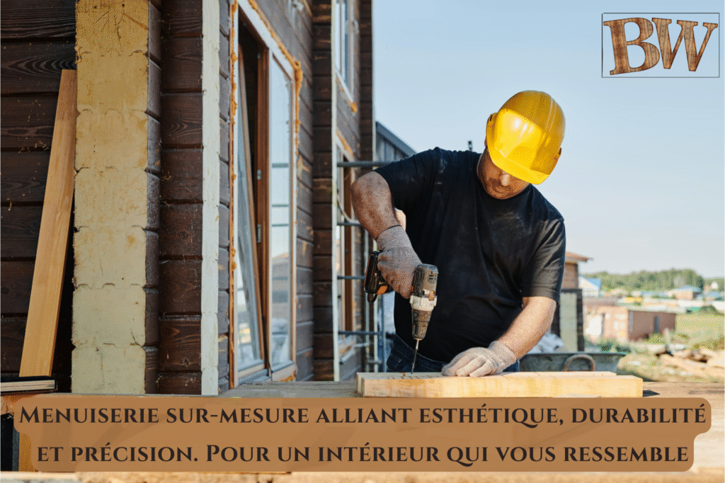 menuiserie sur mesure alliant esthétique, durabilité et précision. pour un intérieur qui vous ressemble.